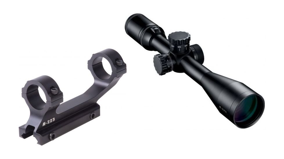 Nikon 3-12x42SF Rifle Scope, Matte Black, Nikoplex Reticle 8488 w/ Nikon M-223 XR Mount 833
