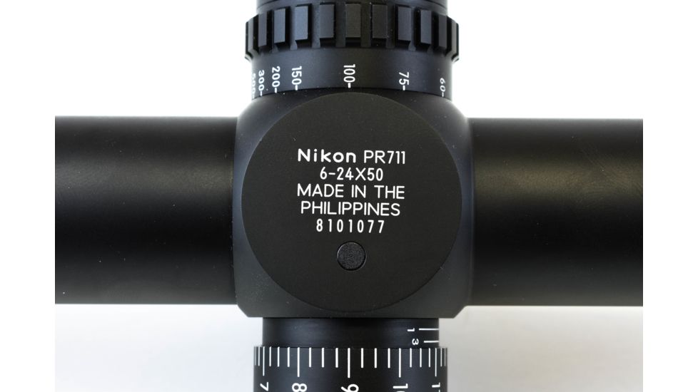Nikon 6-24x50SF X1000 Rifle Scope,Illuminated X-MOA Reticle,Matte Black, 16423