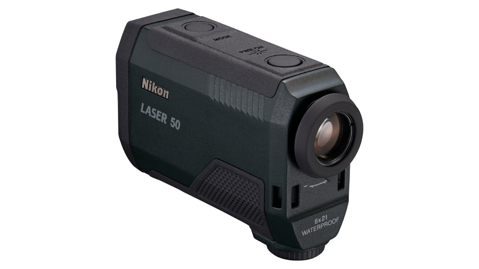 Nikon 6x 21mm Laser 50 Laser Rangefinder, Black, 16754