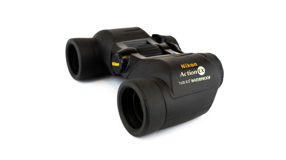 Nikon Action Extreme 7x35mm Porro Prism Matte Black Waterproof Binoculars 7237
