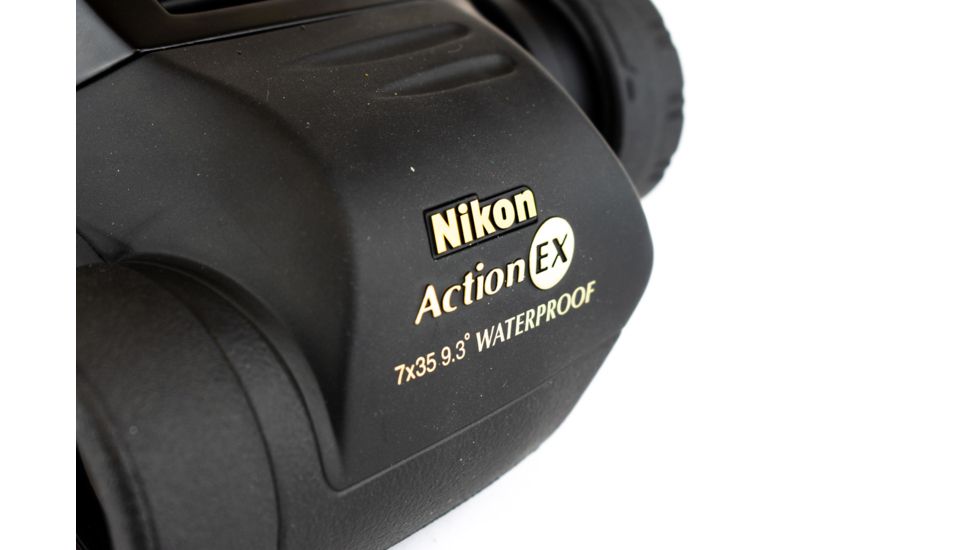 Nikon Action Extreme 7x35mm Porro Prism Matte Black Waterproof Binoculars 7237