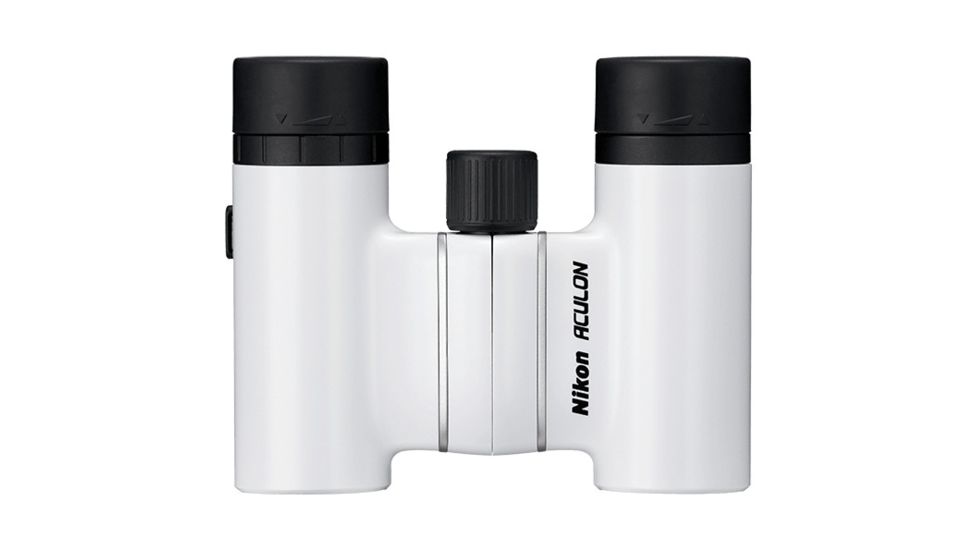 Nikon Aculon T02 8X21 Binoculars, White, 16734