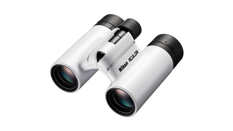 Nikon Aculon T02 8X21 Binoculars, White, 16734