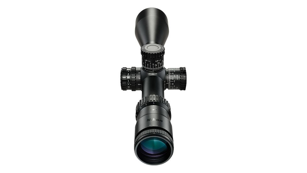 Nikon BLACK FX1000 4-16x50SF Rifle Scope, 30mm, Illuminated FX-MRAD FFP Reticle, Matte Black, 16514