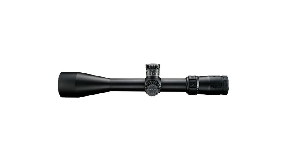 Nikon BLACK FX1000 4-16x50SF Rifle Scope, 30mm, Illuminated FX-MRAD FFP Reticle, Matte Black, 16514