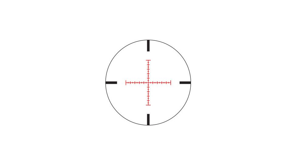 Nikon BLACK X1000 4-16x50mm Rifle Scope, Second Focal Plane, Illuminated X-MRAD Reticle, 16383