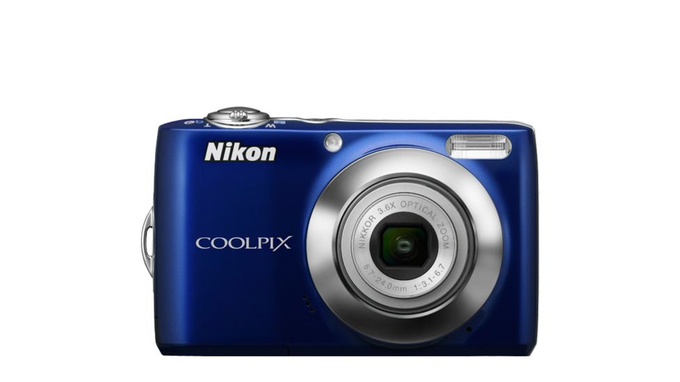 Nikon Coolpix 12 MP Digital Camera L22, Blue