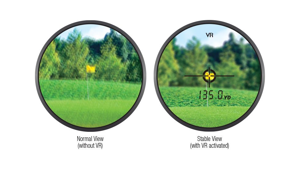 Nikon Coolshot 80i Vibration Reduction Range Finder, Black,Blue 16205