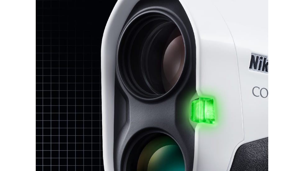 Nikon Coolshot PROII Stabilized Golf Rangefinder, White, 16758