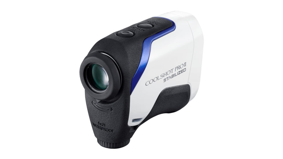 Nikon Coolshot PROII Stabilized Golf Rangefinder, White, 16758