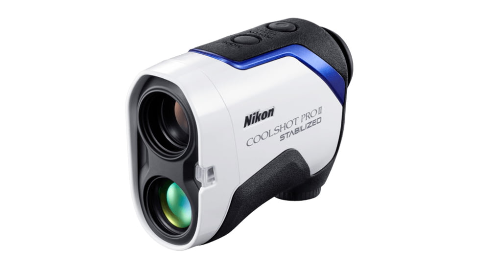 Nikon Coolshot PROII Stabilized Golf Rangefinder, White, 16758