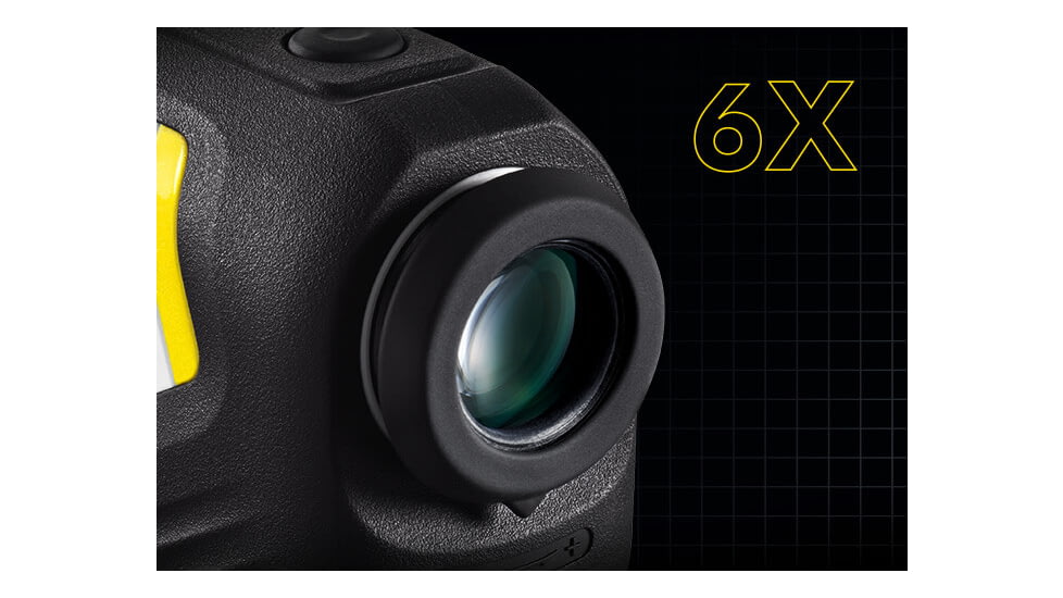 Nikon Coolshot ProIII Stabilized 6x21mm Golf Rangefinder, White, 16788