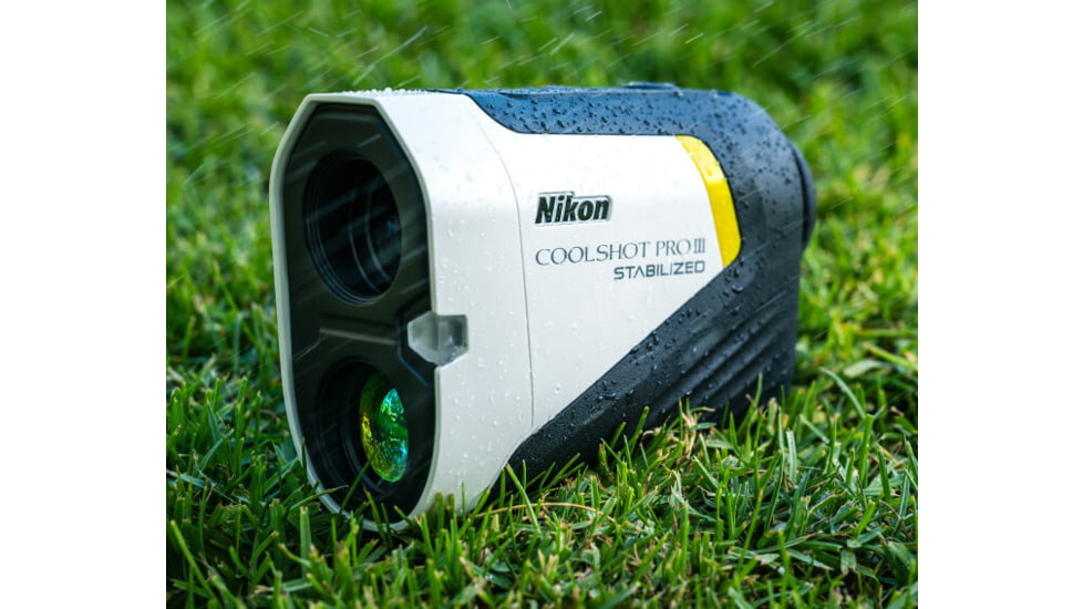Nikon Coolshot ProIII Stabilized 6x21mm Golf Rangefinder, White, 16788