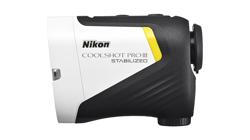Nikon Coolshot ProIII Stabilized 6x21mm Golf Rangefinder, White, 16788