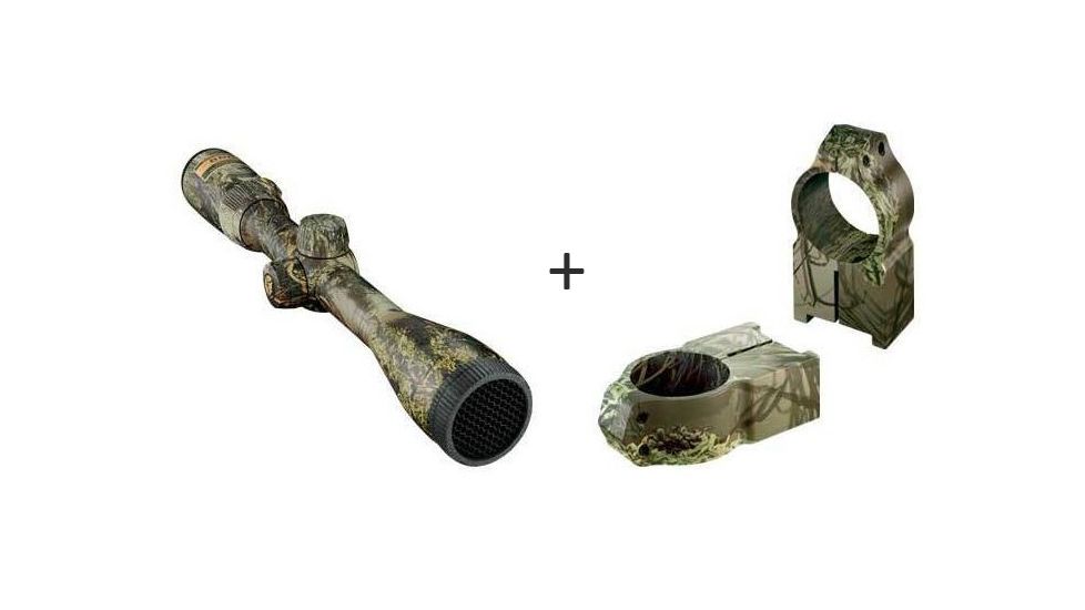 Nikon Coyote 3-9x40 Special Rifle Scope, Advantage Max-1 Camo, BDC Predator Ret, 8449 w/ Nikon Coyote Special 1in Scope Rings, High Profile, Advantage Max-1 Camo 740