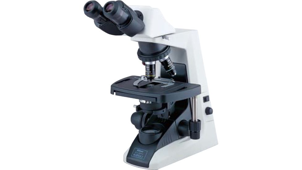 Nikon E200 Complete Microscope Trinocular Set MV MCA752CC