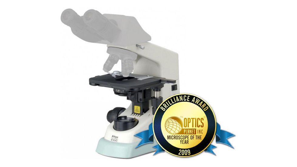 Nikon E 100 Base Only Microscope - 2009 Brilliance Awards Customer Choice Winner: Microscope of the Year