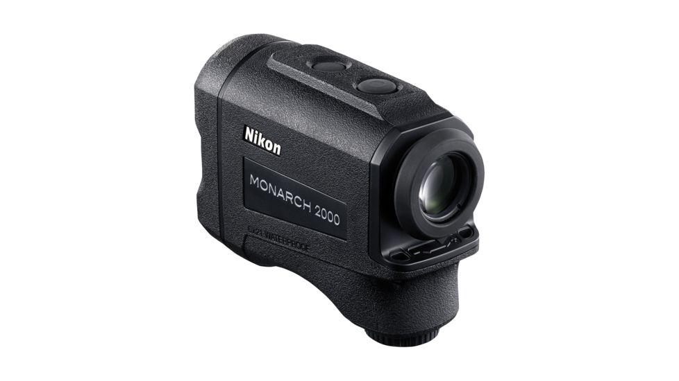 Nikon Monarch 2000 Laser Rangefinder, 6x21mm, 8-2000 yards, 1 x CR2 Lithium Battery, Black, 16661
