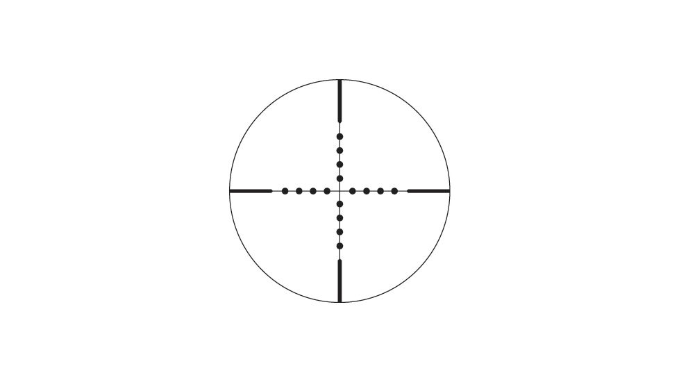 Nikon Monarch 2.5-10x42 Mildot reticle