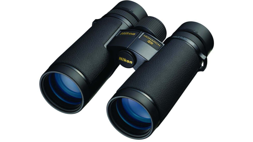 Nikon Monarch HG 10x42mm Roof Prism Binoculars, Rubber, Black, 16028