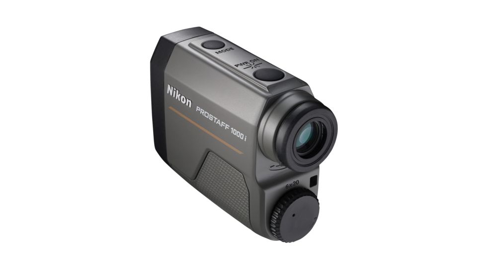 Nikon Prostaff 1000i Laser Rangefinder, 6x20mm, 6-1000 yards, 1 x CR2 Lithium Battery, Black, 16663