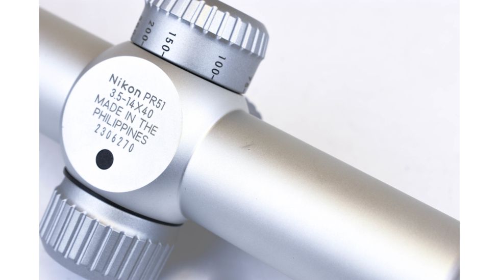 Nikon PROSTAFF 5 3.5-14x40 Rifle Scope w/ BDC Reticle SILVER 6742