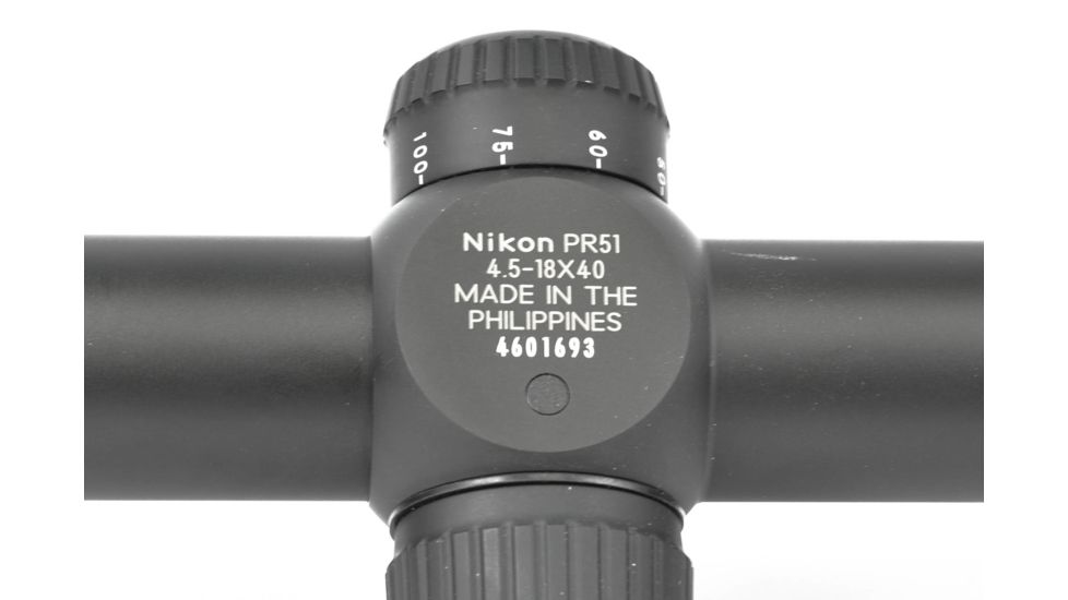 Nikon Prostaff 5 4.5-18x40 SF Rifle Scope, Matte, BDC, FFP 16367