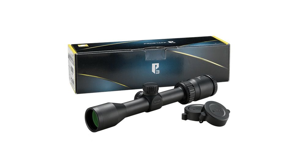 Nikon PROSTAFF P3 2-7x32 Rifle Scope, 1 inch, BDC Reticle, Matte Black 16596