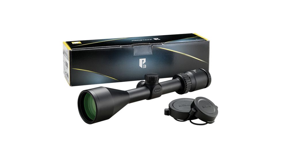 Nikon PROSTAFF P3 3-9x50 Rifle Scope, 1 inch, Nikoplex Reticle, Matte Black 16594