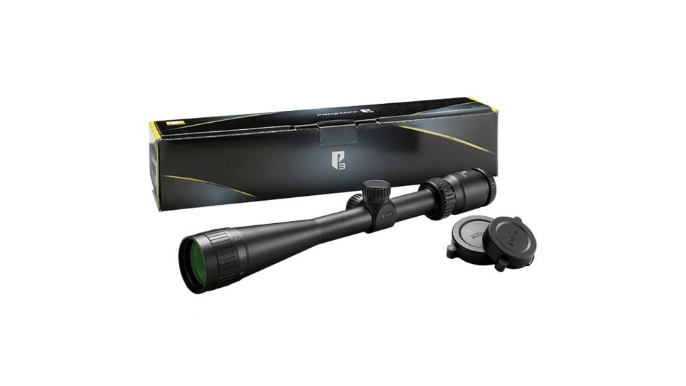Nikon PROSTAFF P3 6-18x40 Rifle Scope w/ Adjustable Objective, 1 inch, BDC Reticle, Matte Black 16600