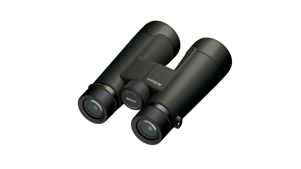 Nikon Prostaff P7 12x50mm Roof Prism Binoculars, Black, Full Size, 16848