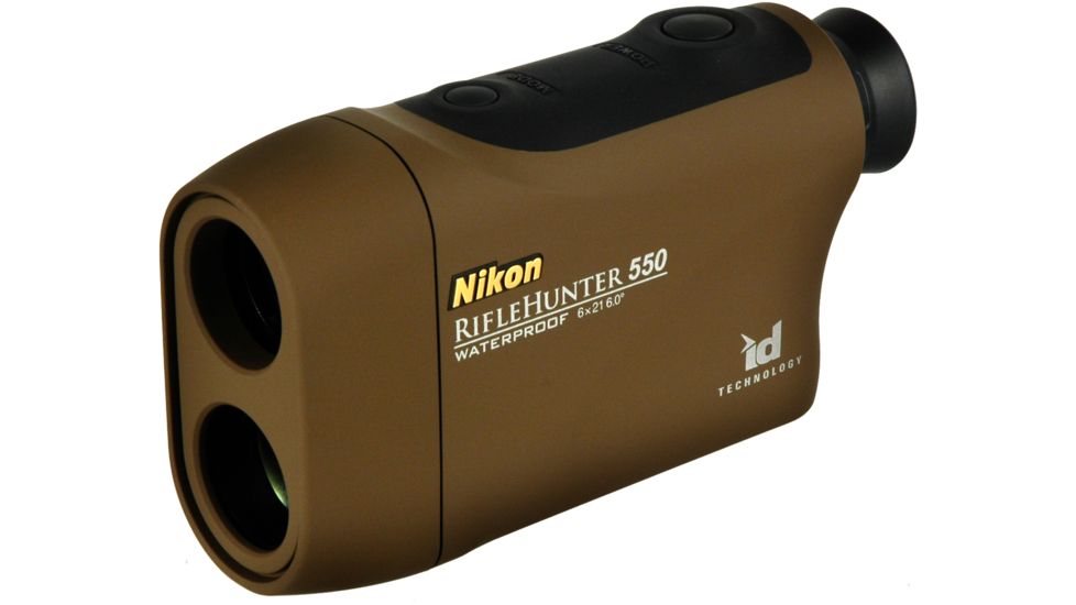 Nikon RifleHunter 550 Laser Rangefinder - Brown 8367, w/ Full Manufacturer Warranty