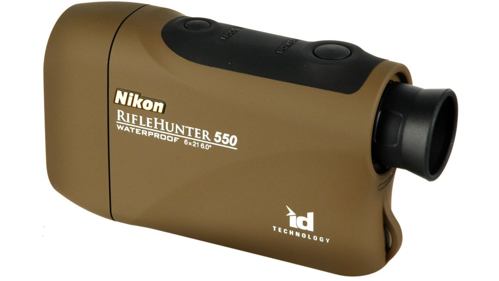 Nikon RifleHunter 550 Laser Rangefinder - Brown 8367, w/ Full Manufacturer Warranty