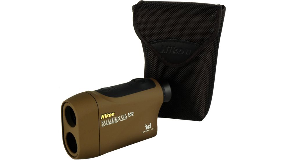 Nikon RifleHunter 550 Laser Rangefinder - Brown 8367, w/ Full Manufacturer Warranty
