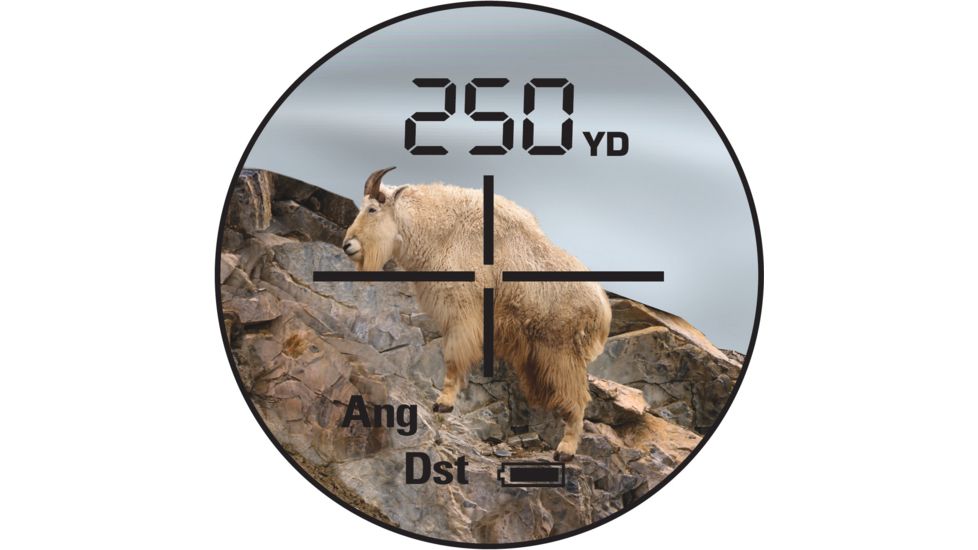 Nikon RifleHunter 550 Laser Range Finders Reticle w/ animal