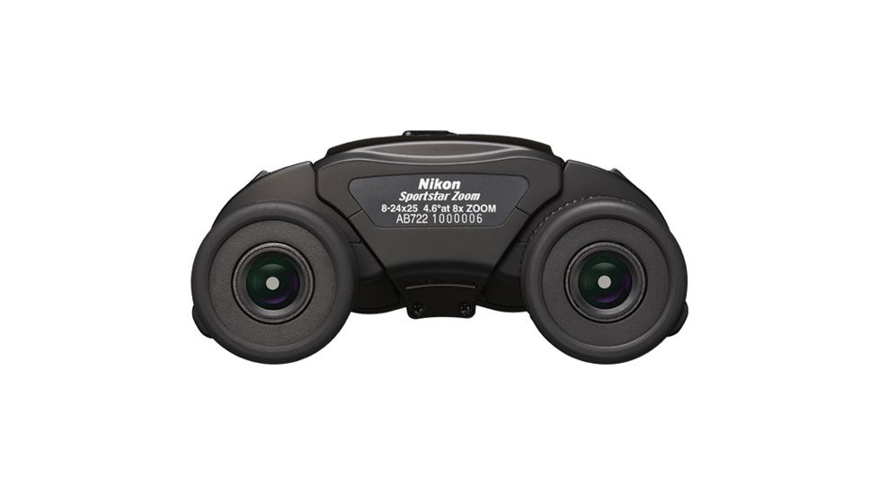 Nikon Sportstar Zoom 8-24x25 Binoculars, Black, 16736