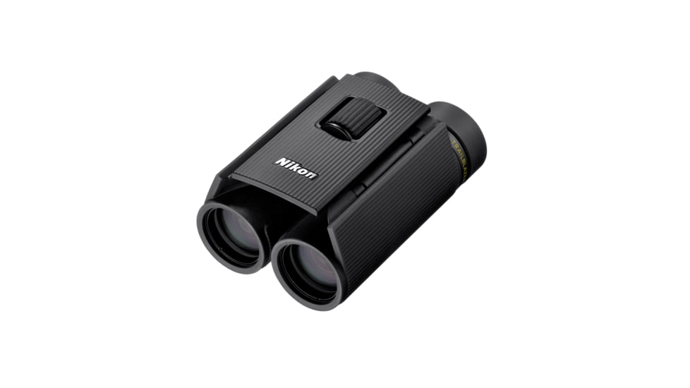 Nikon Trailblazer 10x25mm Porro Prism Binoculars, Black, Compact, 16853