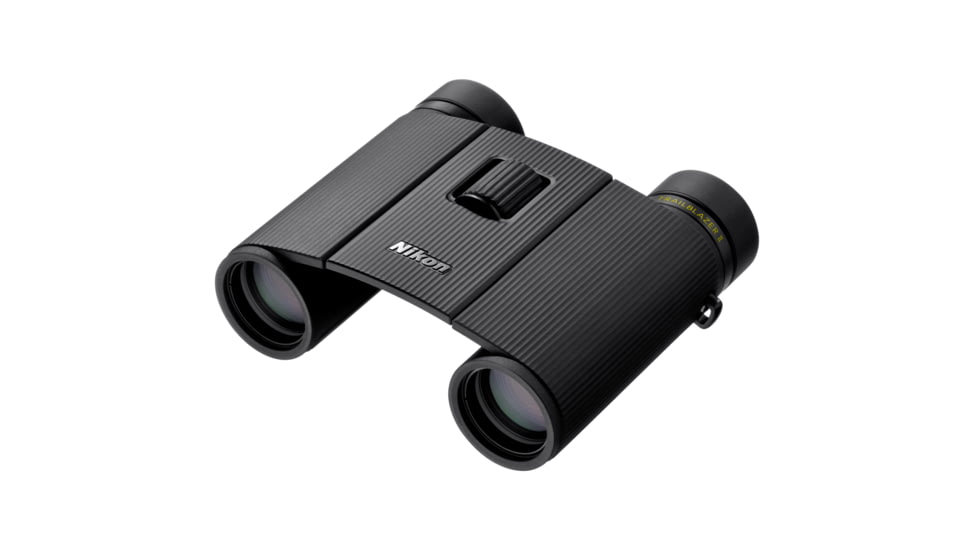Nikon Trailblazer 10x25mm Porro Prism Binoculars, Black, Compact, 16853