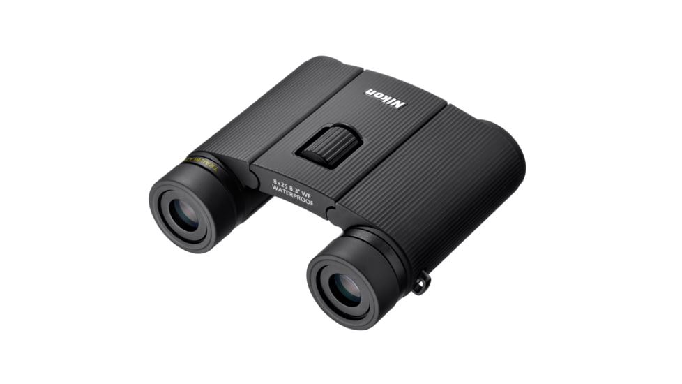 Nikon Trailblazer 8x25mm Porro Prism Binoculars, Black, Compact, 16852