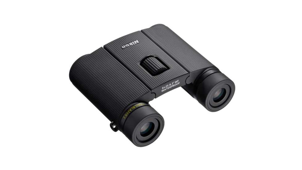 Nikon Trailblazer 8x25mm Porro Prism Binoculars, Black, Compact, 16852