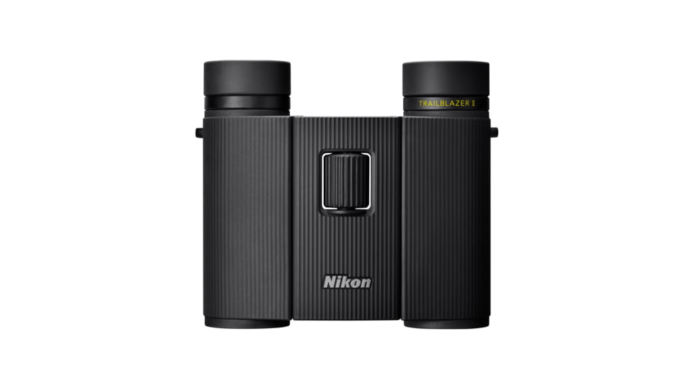 Nikon Trailblazer 8x25mm Porro Prism Binoculars, Black, Compact, 16852