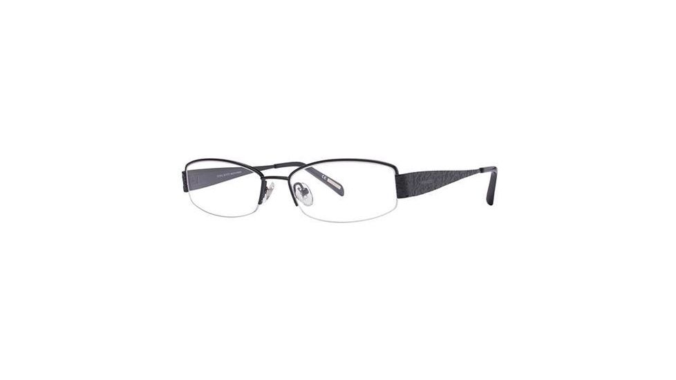 Nina Ricci NR2258F Progressive Prescription Eyeglasses - Frame Black, Size 52/16mm NR2258F01