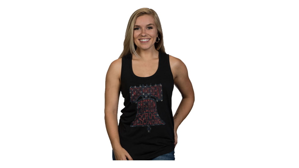 Nine Line Apparel Freedom Bell Women's Tank Black Small