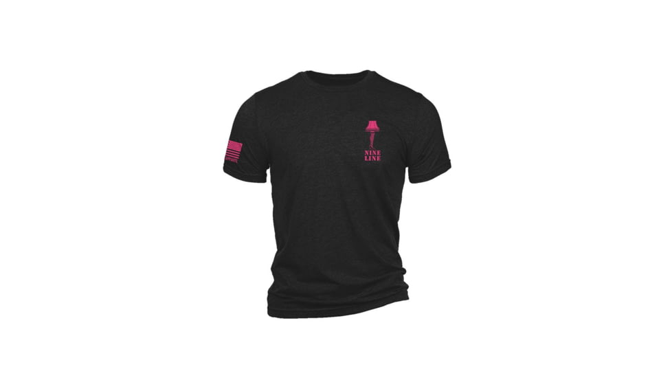 Nine Line Apparel Nine Line Fudge Around Short Sleeve Shirt Charcoal Black L, FUDGEAR-TSTRI-CHARCOALBLACKTRIBLEND-L