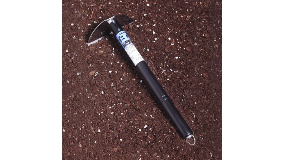 Nisaku KUSAKAKI Stainless Steel Handheld Garden Hoe, 4.75-Inch Blade, Silver, Small NJP110