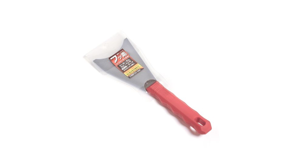 Nisaku Stainless Steel Fluorine Coated U-Shaped Scraper Knife, 2.75-Inch Blade, Silver, Small NJP5333