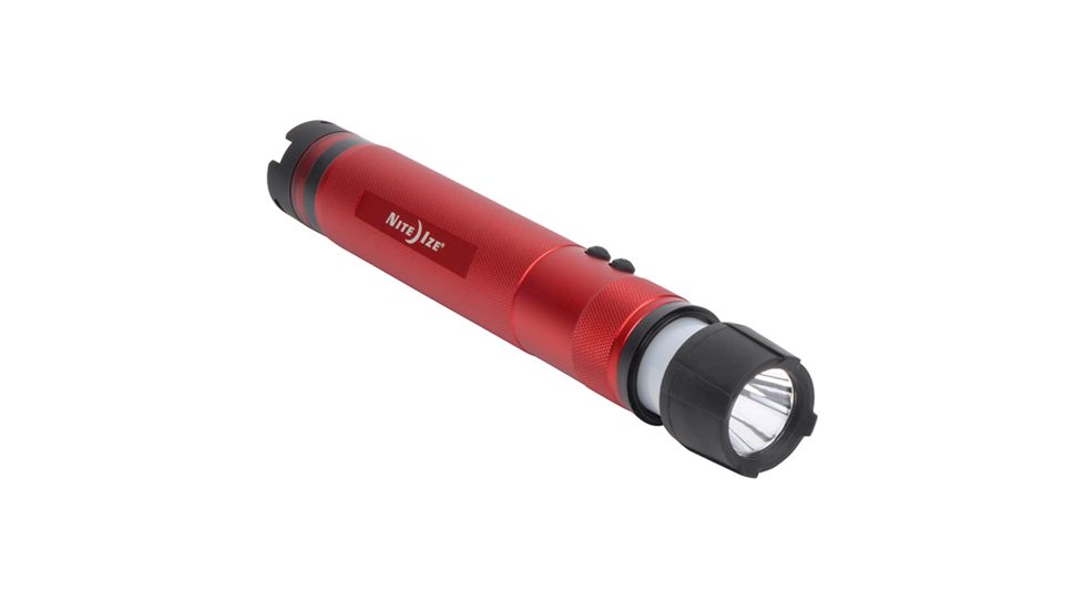 Nite Ize 3-in-1 AA LED Flashlight,250 Lumens,Red NL3A-10-R7