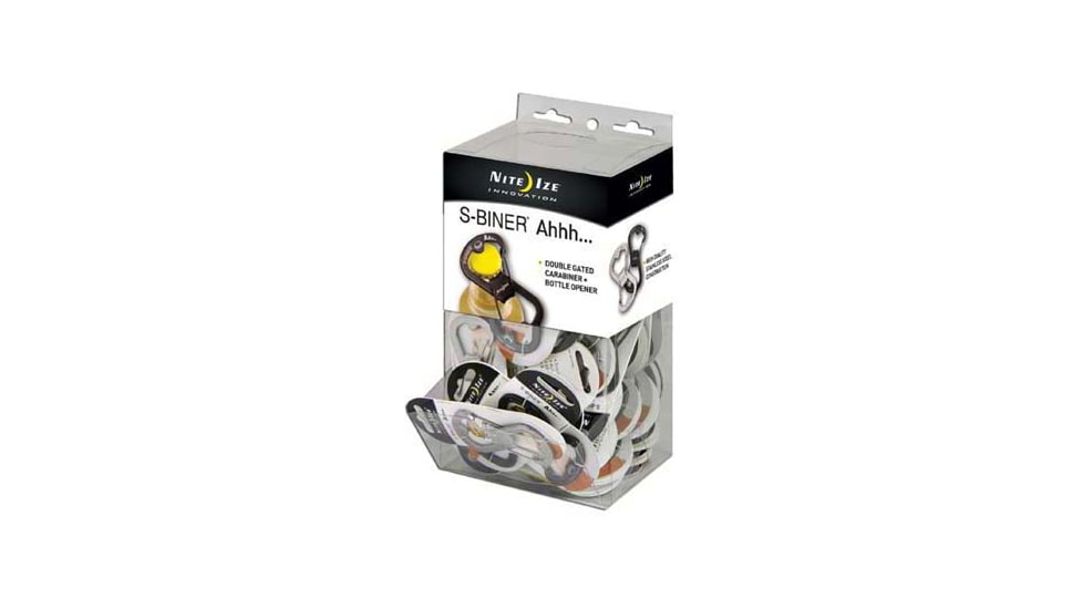 Nite Ize Ahhh Stainless Steel Bottle Opener Gravity Bin Display Display - 48 Units - SBOGB-03-A1
