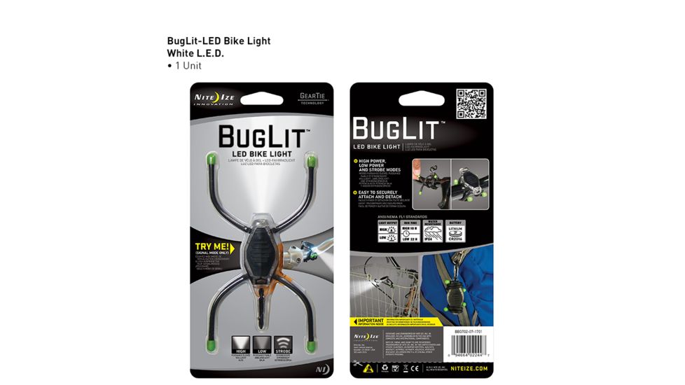 Nite Ize Buglit - White LED BBGT02-07-1701