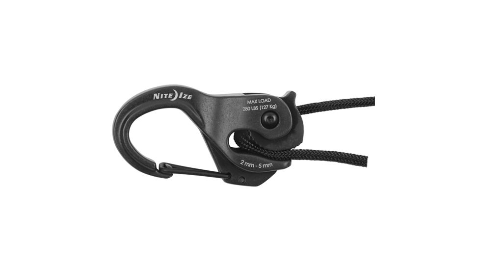 Nite Ize CamJam Aluminum XT Aluminum Cord Tightener,Black NCJSA-01-R3